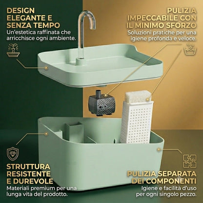 FonteViva™ - Il modo naturale per far bere di più il tuo gatto.🐾