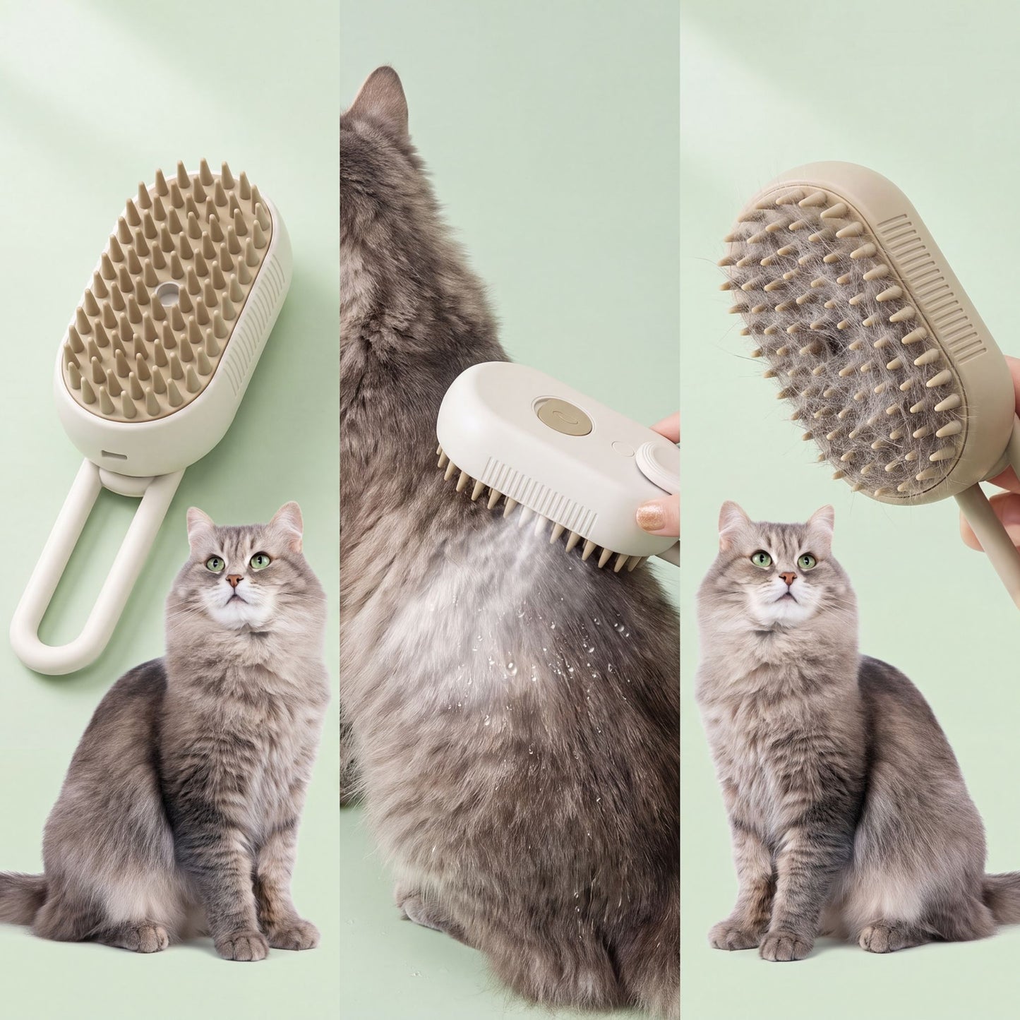 CarezzaViva™ - Spazzola nebulizzatrice